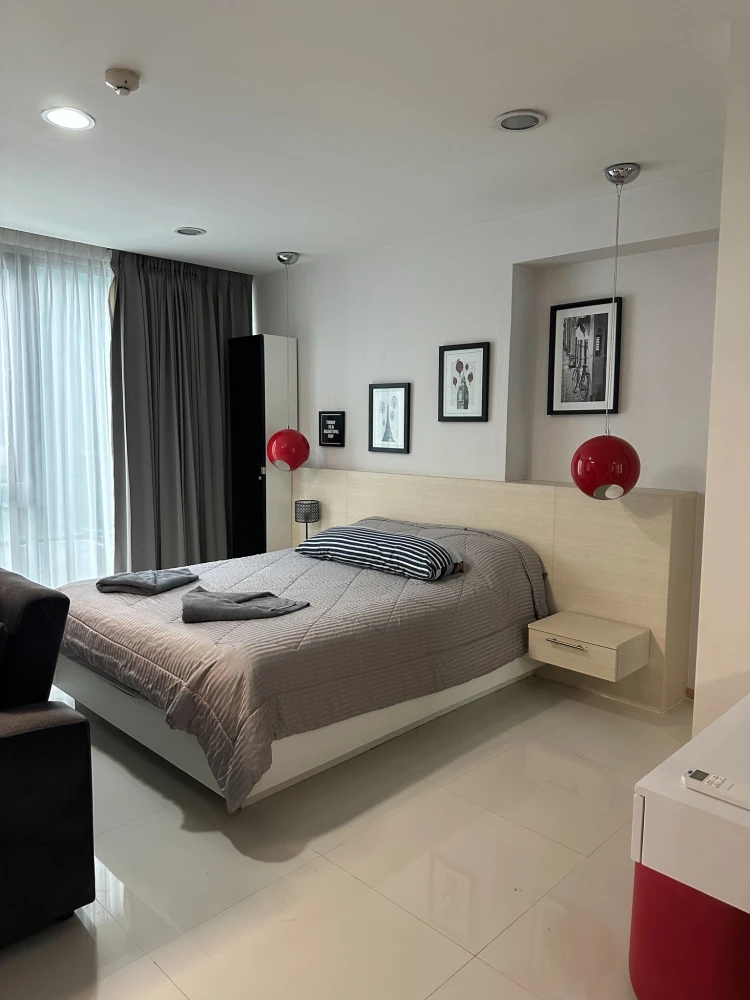 For sale Acqua Condo Jomtien Beach, nice room, fully furnished, electrical appliances ready, good like this, reserve now before you miss out!!