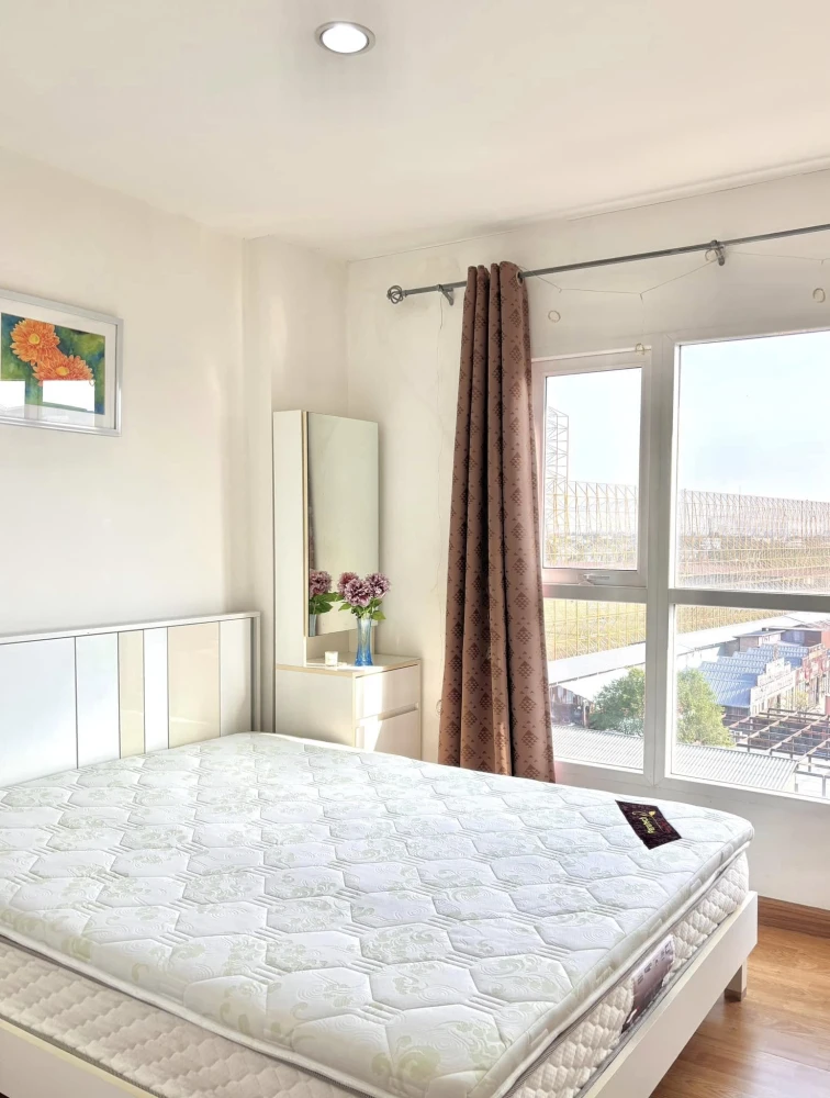 For sale Aspire Srinakarin, beautiful room number, well-proportioned, cool, simple, peaceful~ Book now!