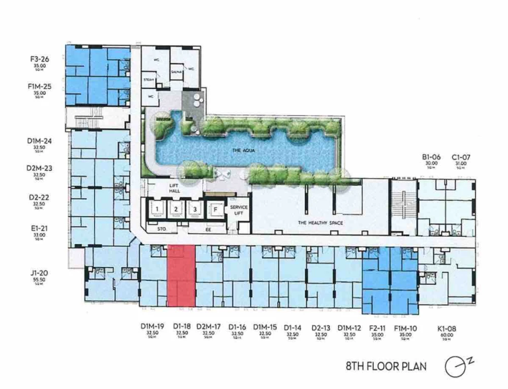 For sale: Aspire Vibha-Victory, high floor room, ready to move in, hurry and reserve now before it's gone!!
