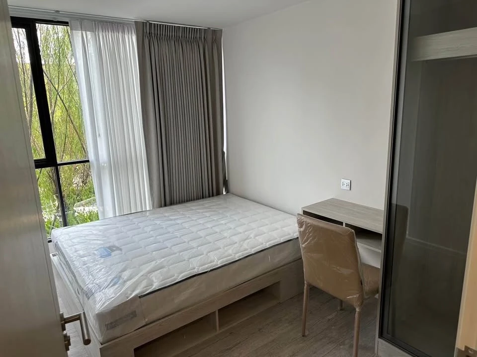 Urgent sale!! Atmoz Tropicana Bangna, 3rd floor, Building A, beautiful room, fully furnished, ready to move in. Reserve now! Don't miss out!!