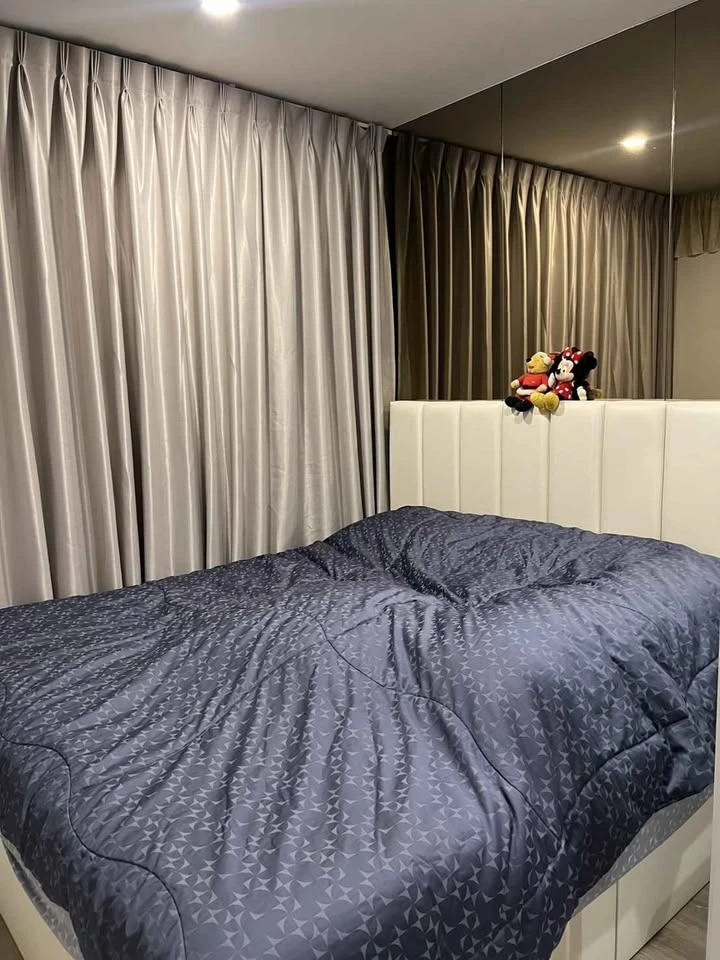 For sale rent: Blue Phahonyothin 35, a lovely room, good location, built-in headboard, fully furnished. Hurry and reserve now!