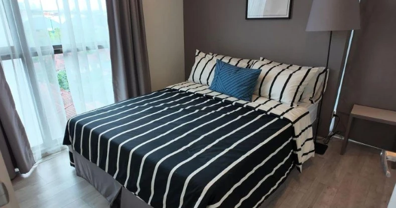 For sale: Chambers Cher Ratchada-Ramintra, 7th floor, Full-Furnished, Minimalist-Modern style, ready to move in, reserve now.