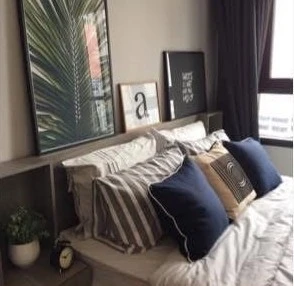 Selling Chapter One Mid Town Ladprao 24, high floor unit, fully furnished and equipped with appliances. Spacious and comfortable. Book now!