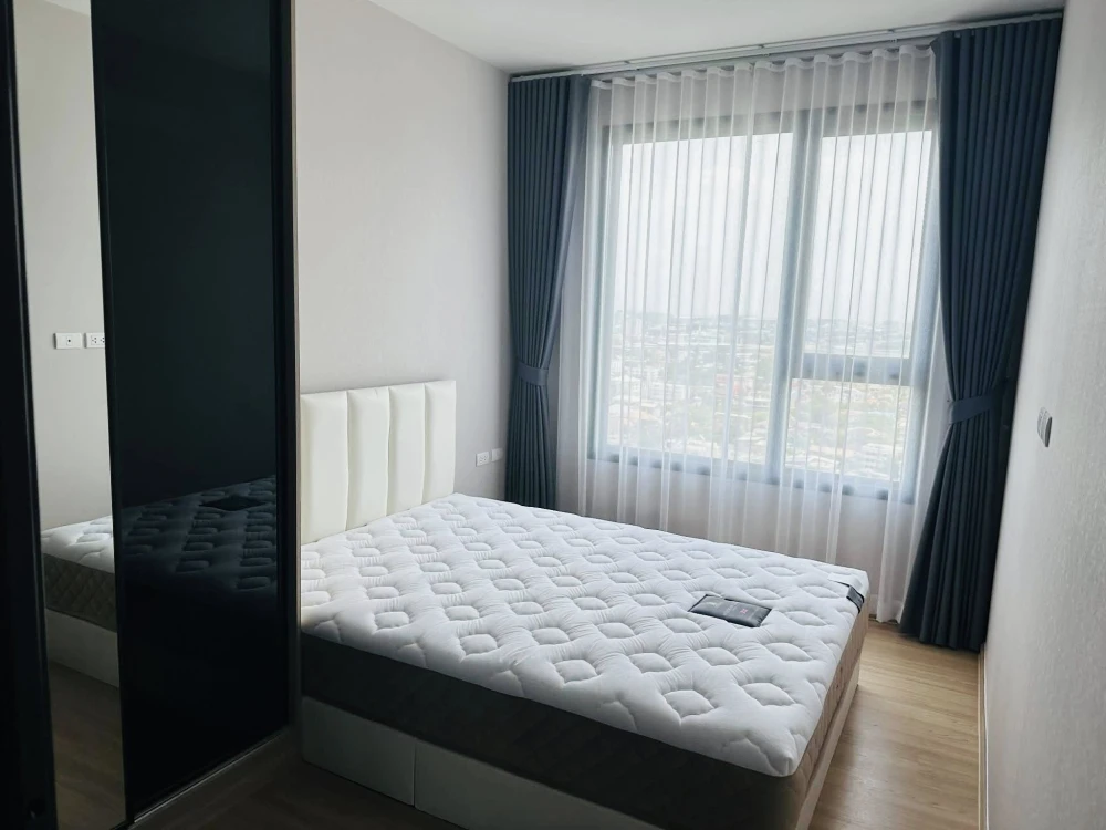 Selling Chewathai Kaset Nawamin, 22nd floor, beautiful view, north-facing balcony, furnished with high-quality furniture. Book now!