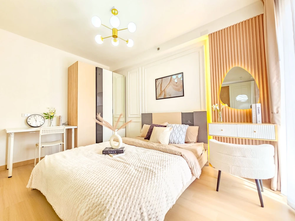 For Sale: City Home Srinakarin. Beautifully decorated unit with an amazing, breezy balcony. Interested? Book it now!