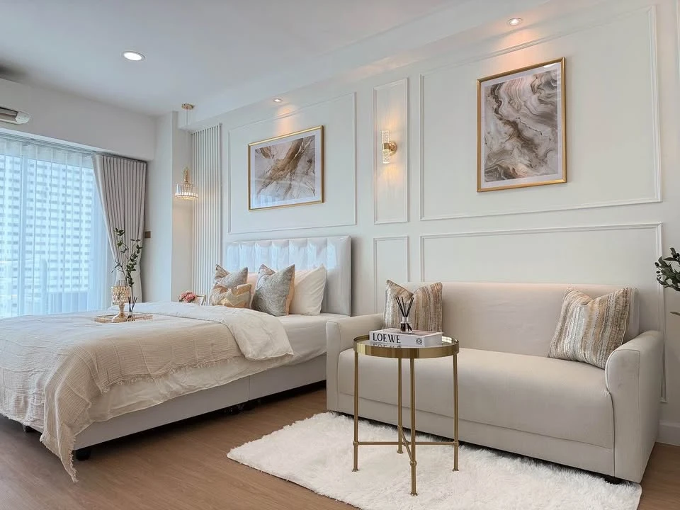 City Living Ratchada for sale, 11th floor, city view, fully furnished, ready to move in. Book now!