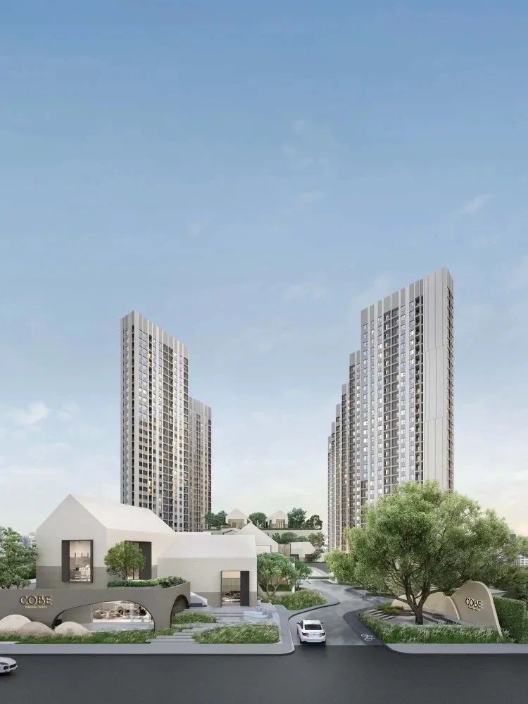 Selling COBE Ratchada Rama 9. A lovely, spacious unit on a high floor. Book now!