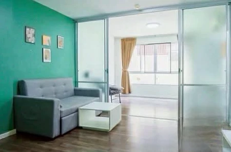 Selling D Condo Campus Resort Ratchapruek – Charan 13, 1 bedroom, 1 bathroom. Decorated in a coordinated theme, fully furnished. Don't miss out!