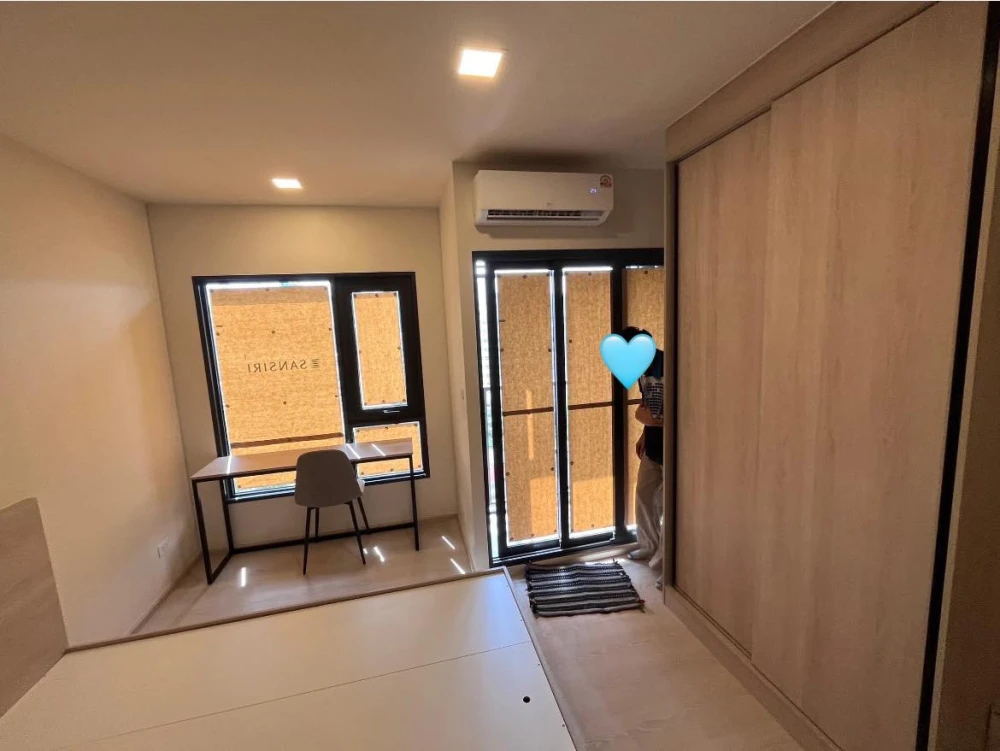 For sale: FLO by Sansiri, river view from every point, shady common area, beautiful view, ready to move in