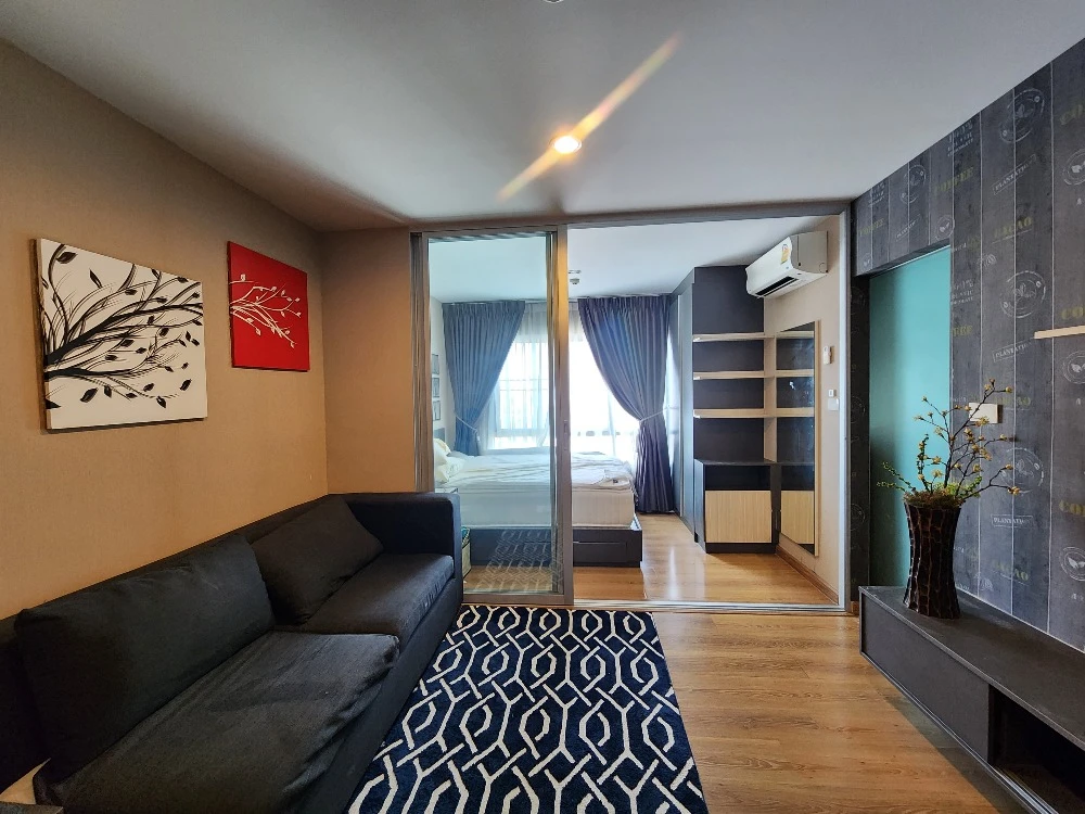For sale: Hallmark Chaengwattana, 8th floor, beautiful room, fully furnished, worth living in, reserve now, don't miss out.
