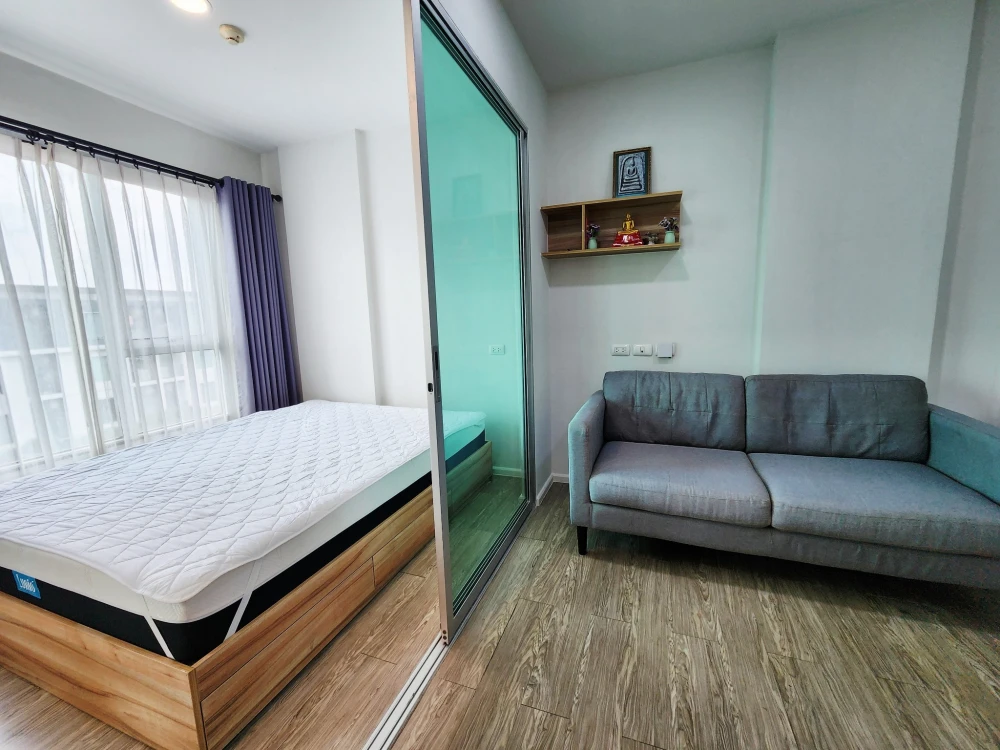 Happy Condo Donmuang The Terminal for sale, corner room with privacy, good location, full facilities, reserve now!