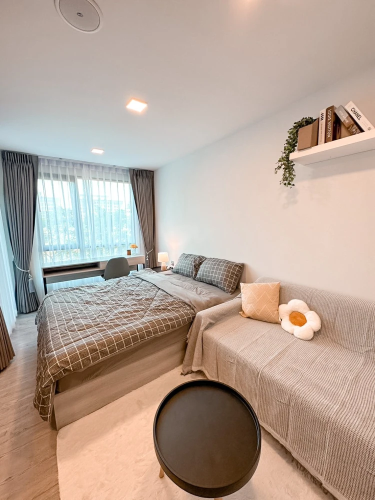 Kave Ava Studio for sale, decorated in a minimalist style, comes fully furnished. If you're looking for a great deal, hurry and reserve now!