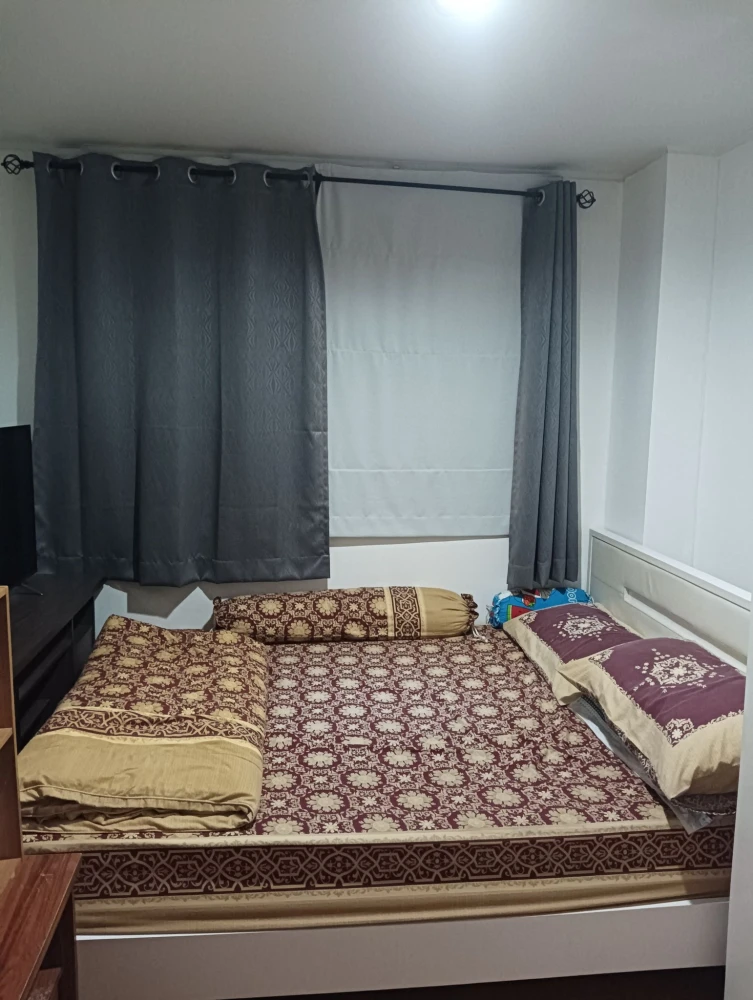 For sale: Lumpini Condo Town Ramintra – Nawamin, 20th floor, very high, with a stunning city view. You must reserve this.