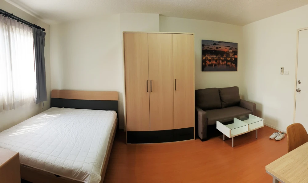 Selling Lumpini CondoTown Romklao – Suvarnabhumi, studio unit. Fully furnished with complete amenities. Book now!