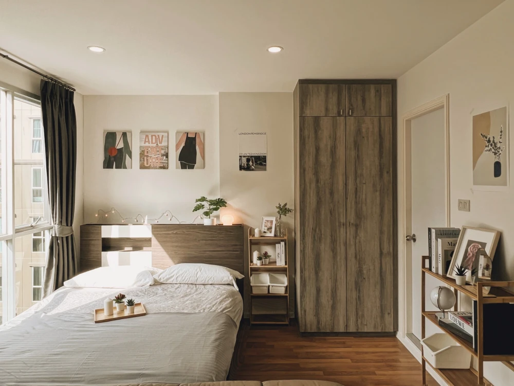 For sale: Lumpini Place Bangna Km.3, a nice room on the 6th floor, comes with complete furniture and appliances. Reserve now!
