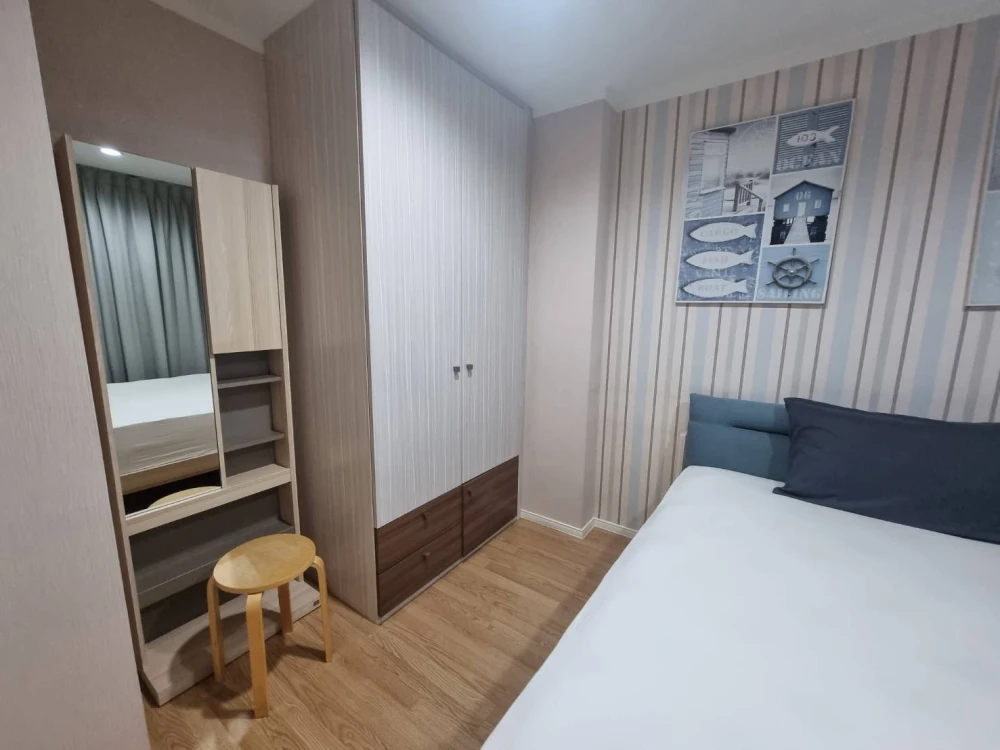 Selling Lumpini Ville Naklua - Wongamat. Beautifully decorated unit with a stunning color scheme and high-quality built-in furniture. Book now!