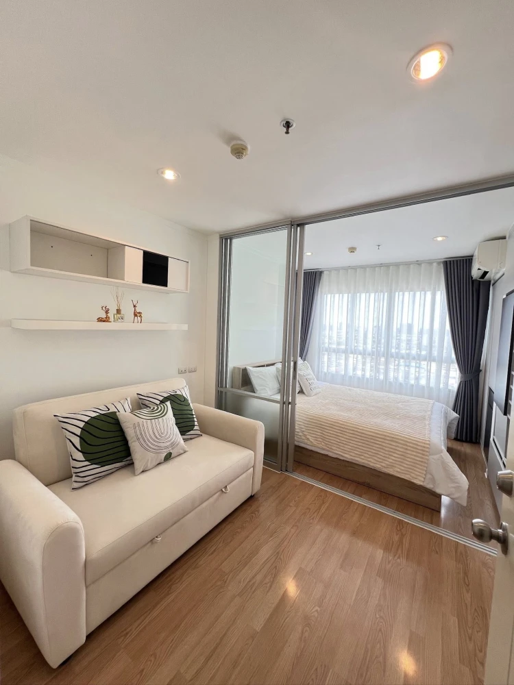 For sale: Lumpini Ville Prachachuen-Pongpetch 2, 24th floor, beautiful room, nice to live in, fully furnished, reserve now.
