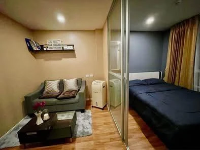 For sale: Lumpini Ville Sukhumvit 76 – Bearing Station, corner room, not crowded, decorated in a controlled tone, fully furnished, don't miss out.