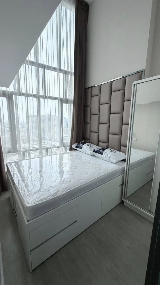 Selling Metro Sky Prachachuen, Building A, 16th floor. 2 bedrooms, very spacious. You won't be disappointed if you reserve it.