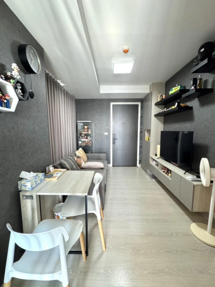 For sale: Niche id @ Pakkret Station, 32nd floor, high floor, fully furnished, ready to move in. Reserve now, hurry!