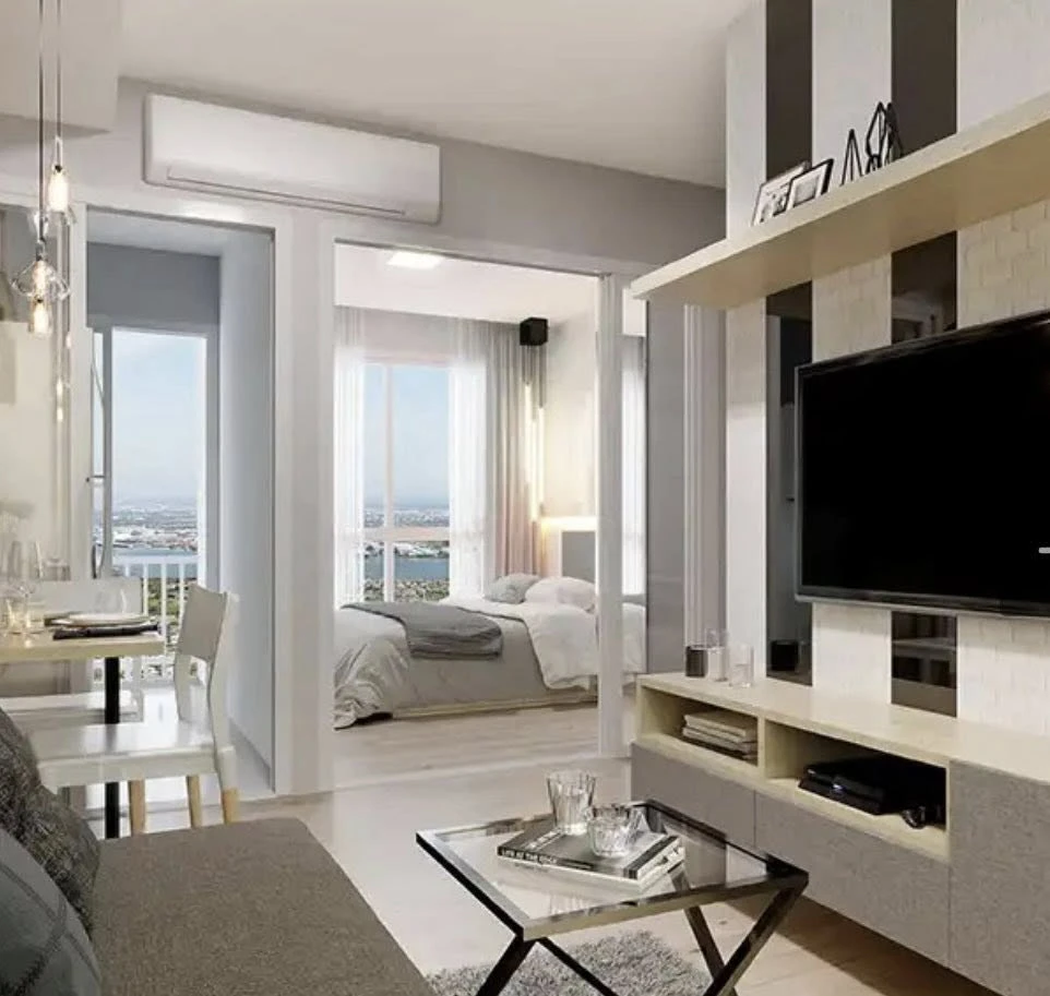 For sale Niche id @ Pakkret Station 1 bedroom 1 bathroom, good location, beautiful city view, no block, reserve now.