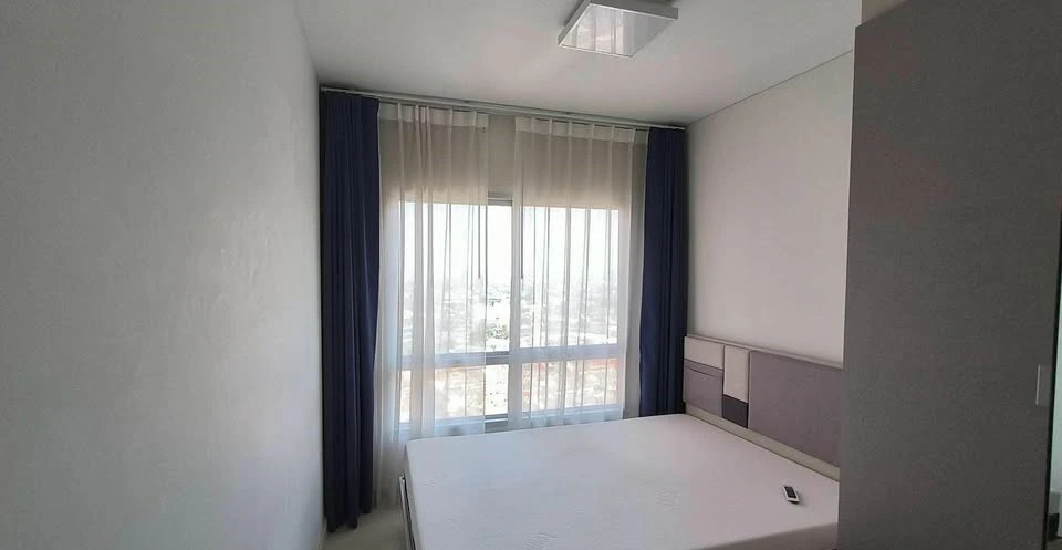 For sale or rent Niche id @ Pakkret Station 1 bedroom 1 bathroom, spacious room, lots of space, city view from high floor, book now