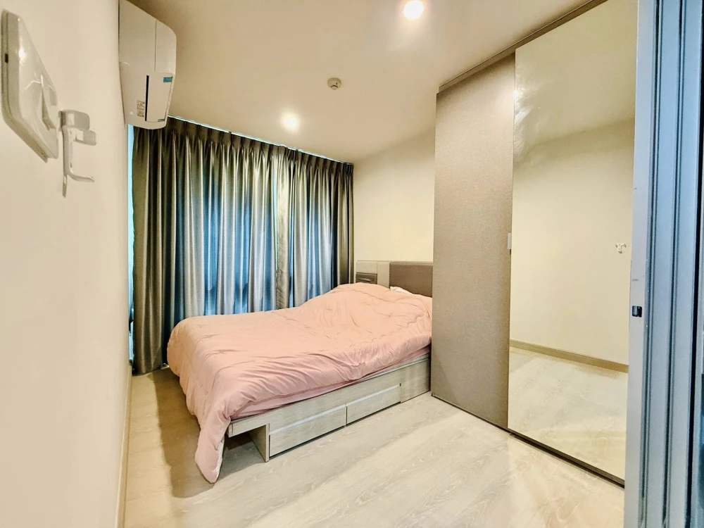 For sale: Niche id Sukhumvit 113, 2nd floor, separate room, fully furnished, reserve now.