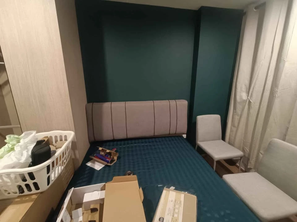 For sale: Niche Mono Itsaraphap, 3rd floor, Building B, dark green room tone, inviting relaxation. You'll regret it if you miss it.