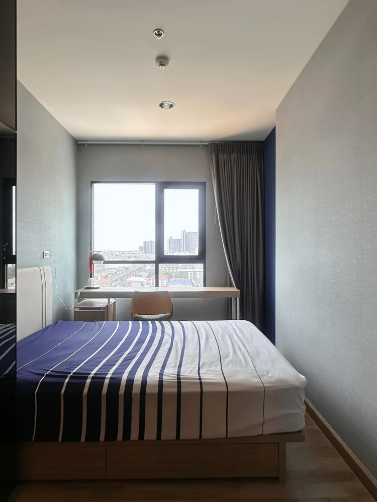 For sale: Niche Mono Sukhumvit-Bearing, 14th floor, south-facing room, very good wind, beautiful view, fully furnished room, nice to live in, reserve
