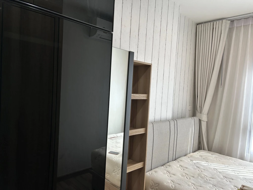 For sale: Niche Mono Sukhumvit-Bearing, 1 bedroom, 1 bathroom, beautifully wallpapered, fully furnished, reserve now!