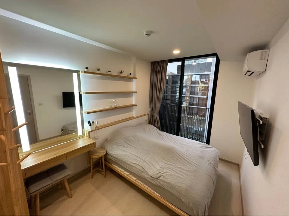 For sale or rent: Noble Ambience Sukhumvit 42, 1 bedroom, 1 bathroom, decorated in a controlled tone, comes with complete furniture, reserve now.