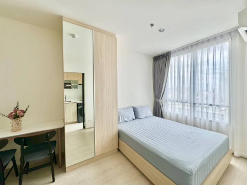 For sale: NUE Noble Ratchada-Ladprao, 14th floor, open view, no buildings blocking, fully furnished, nice to live in, reserve now.