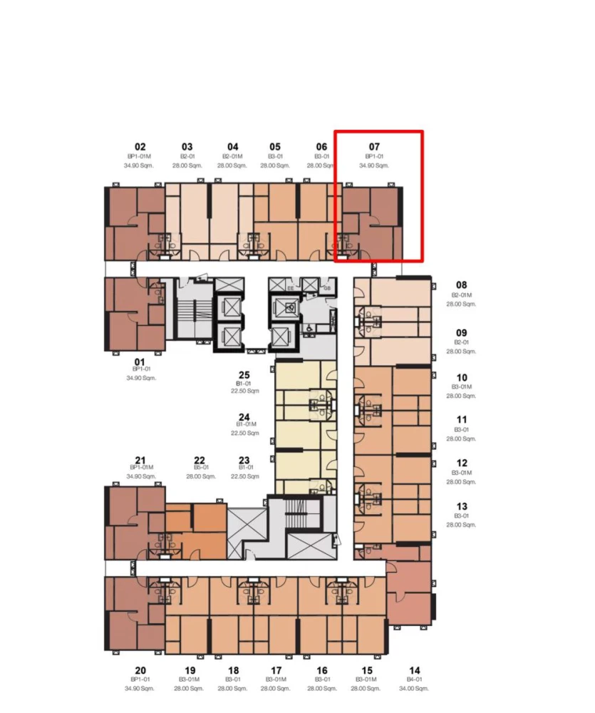 Selling Origin Play Bangkhunnon Triple Station unit, high floor, good ventilation, very livable. Book now!