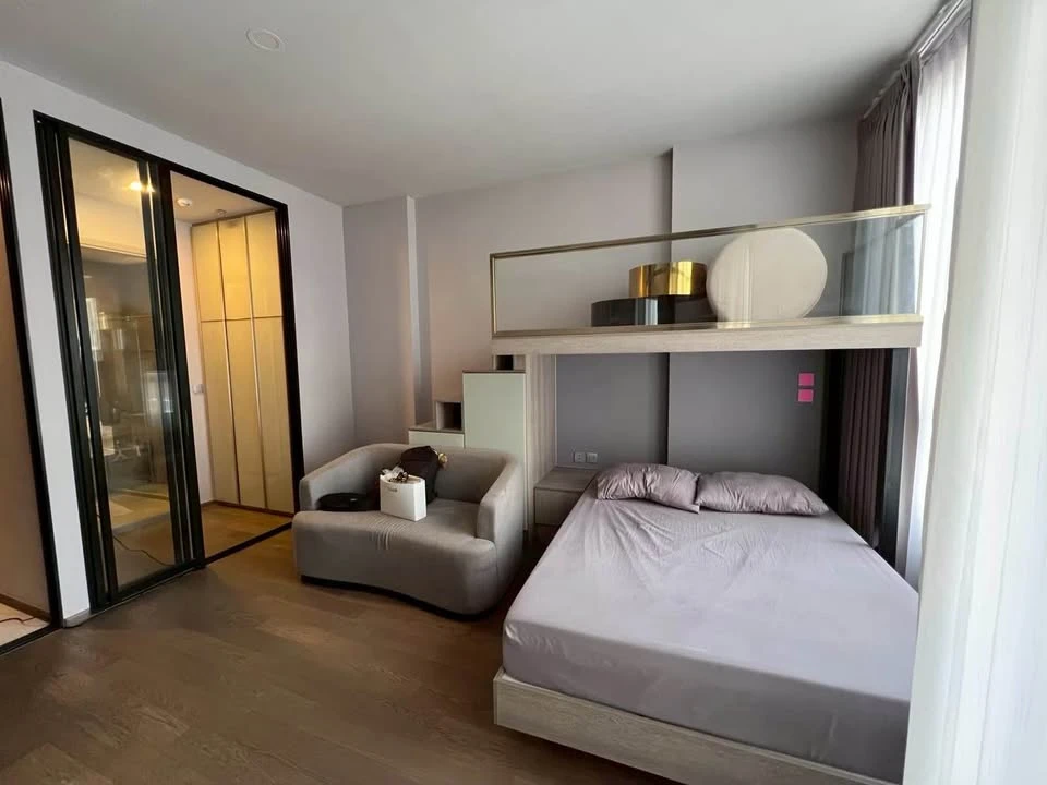 Park Origin Phayathai for sale, nice room, high ceiling, airy, has a walk-in closet, reserve now!