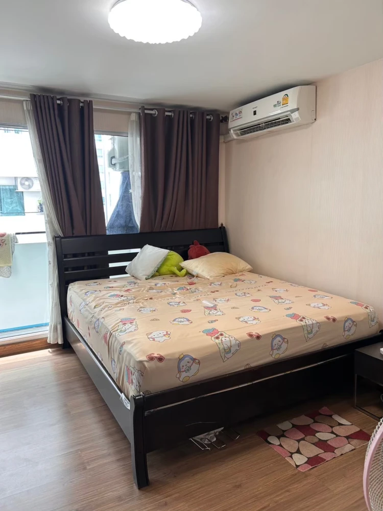 Plum Condo Paholyothin 89 for sale, 4th floor, fully furnished, ready to move in. Book now!