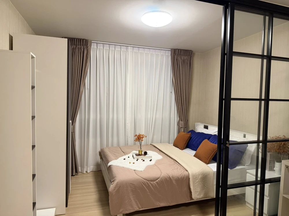 Plum Condo Paholyothin 89 for sale, 8th floor, beautiful unit, fully furnished. Book now, don't miss out!