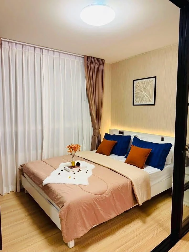 Plum Condo Paholyothin 89 for sale, 8th floor, beautiful unit, fully furnished, ready to move in. Book now!