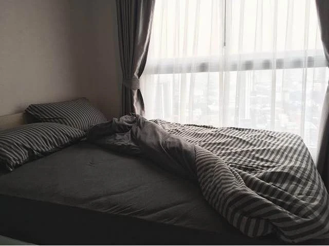 Plum Condo Ramkhamhaeng Station for sale. Corner unit, less crowded, with beautiful views from a high floor. Book now!