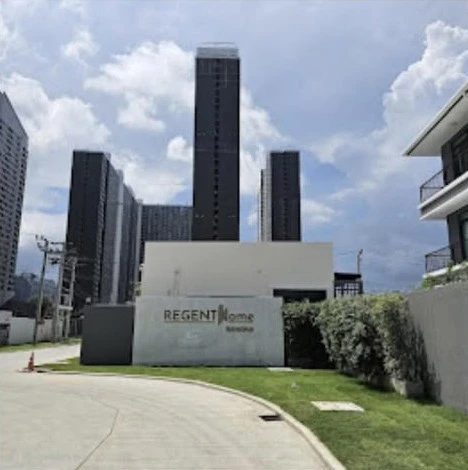 Selling down payment at Regent Home Bangna, open view, no buildings blocking, not hot, good wind, not next to elevator, not next to fire exit, not nex