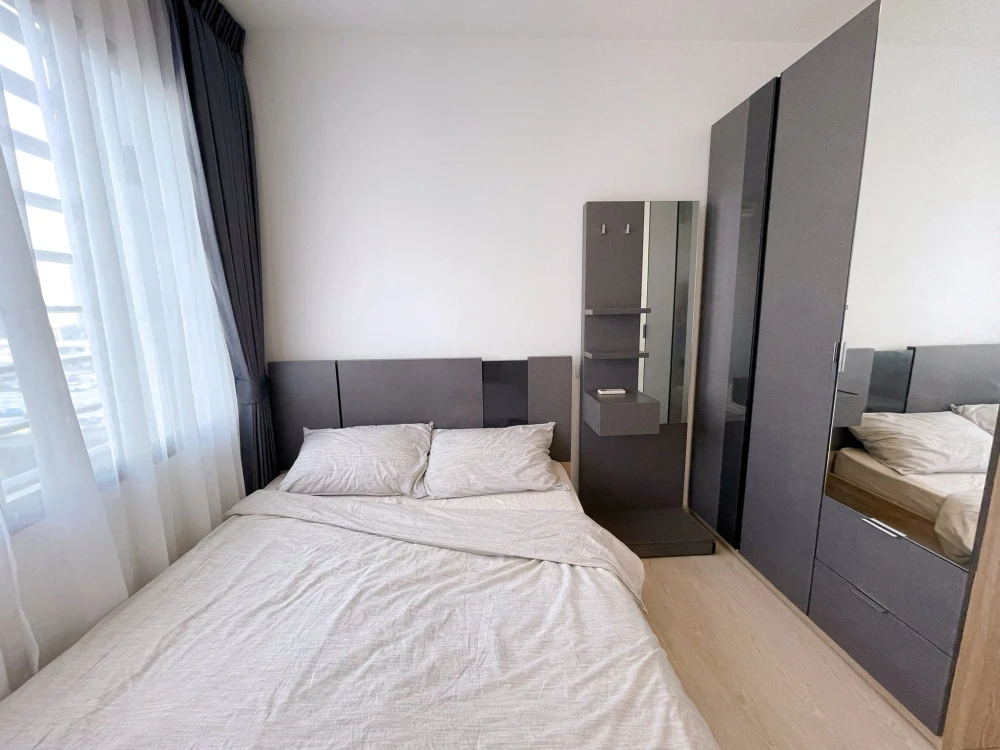 For sale: Rhythm Asoke 2 rooms, ready to move in, rooms are divided into sections, bedroom separated from living room, book now!