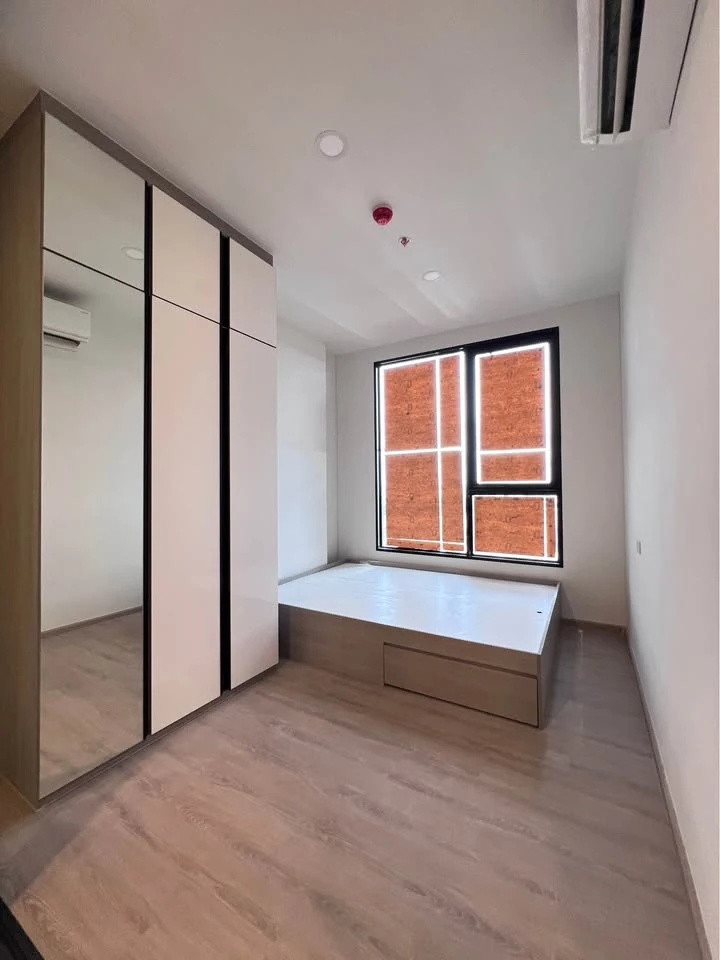 For sale: Rigin Plug & Play Nonthaburi Station, high floor, village view, no buildings blocking the view, fully equipped with electrical appliances. R