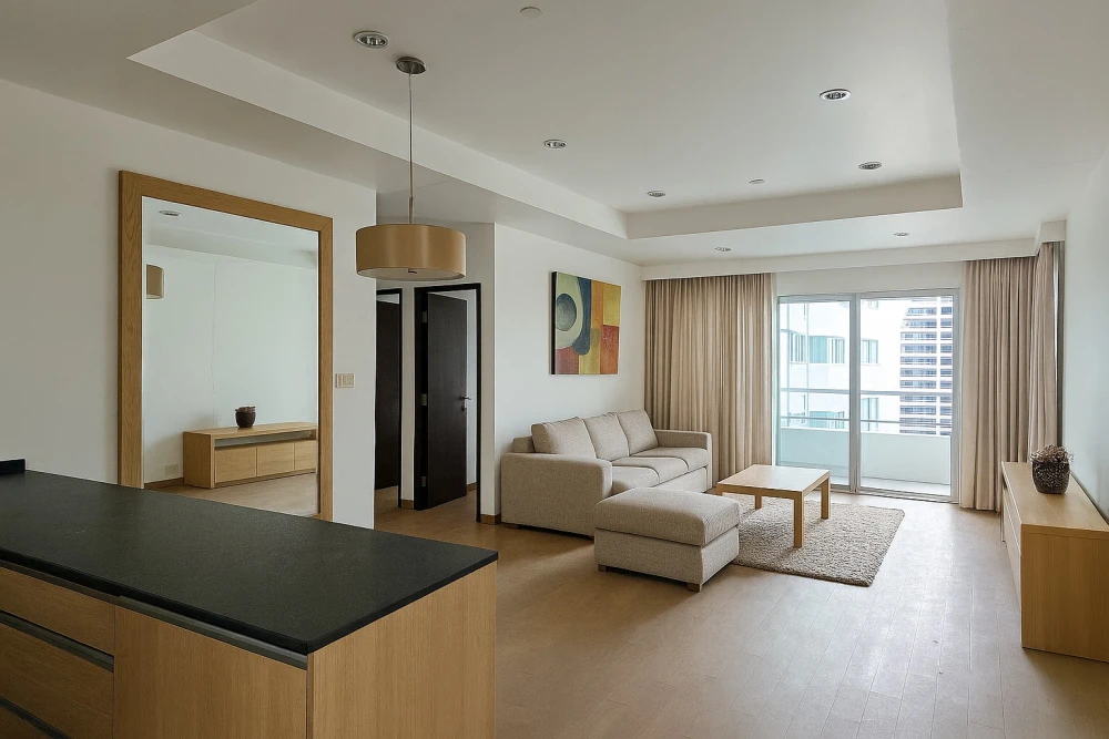 For sale: Sathorn Gardens, 2 bedrooms, 2 bathrooms, very spacious room, hurry and reserve before it's gone.