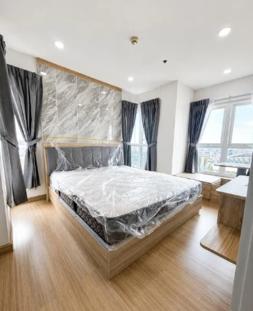 Selling Supalai Veranda Ramkhamhaeng, 23rd floor, fully furnished and ready to move in. Book now!