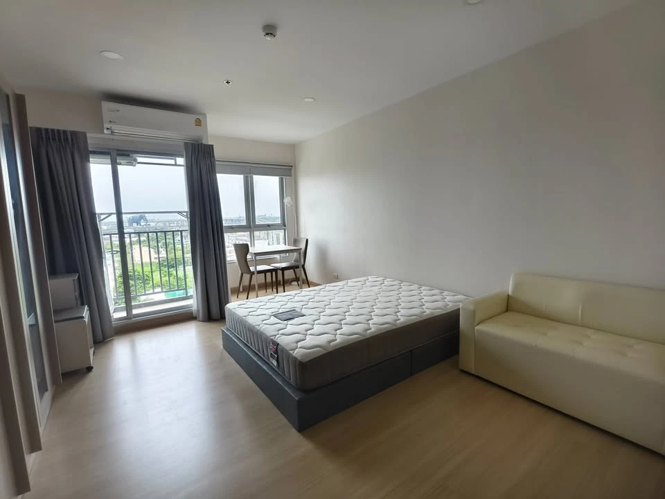 For sale: Supalai Veranda Sukhumvit 117, studio room, 10th floor, beautiful view, not blocked, fully furnished. Good like this, hurry and reserve now!