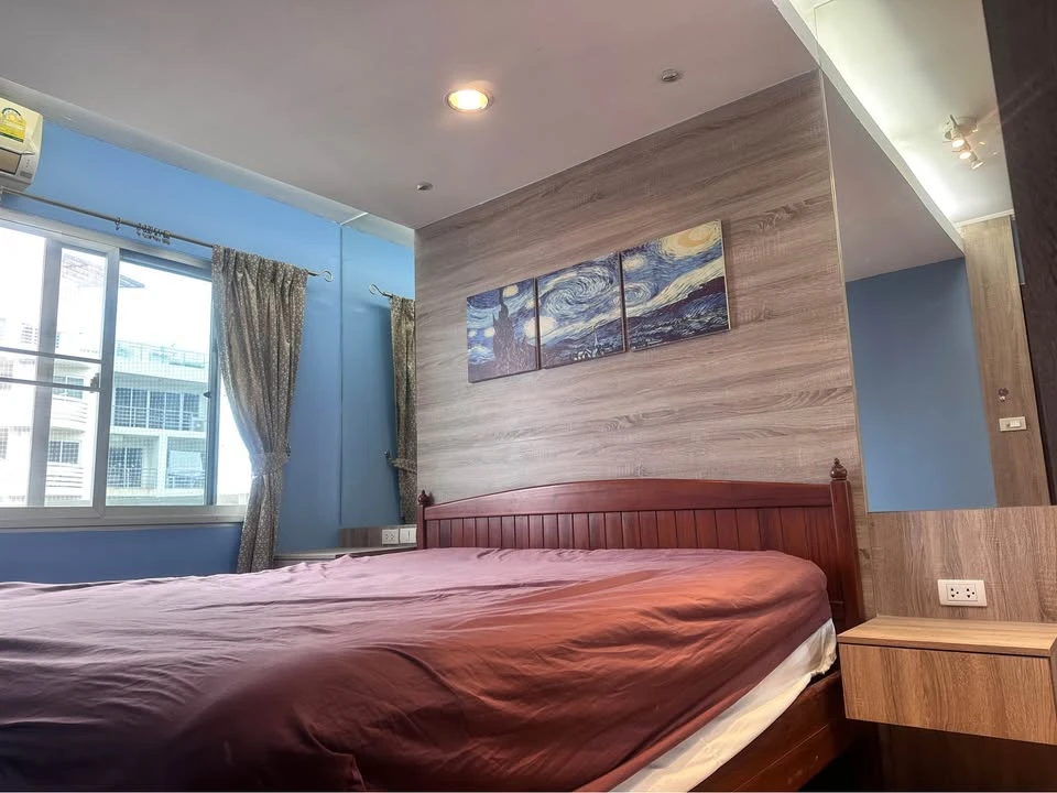 For sale: S.V. City Rama 3, high floor, with fixed parking and partial river view, fully furnished and appliances. Reserve now!