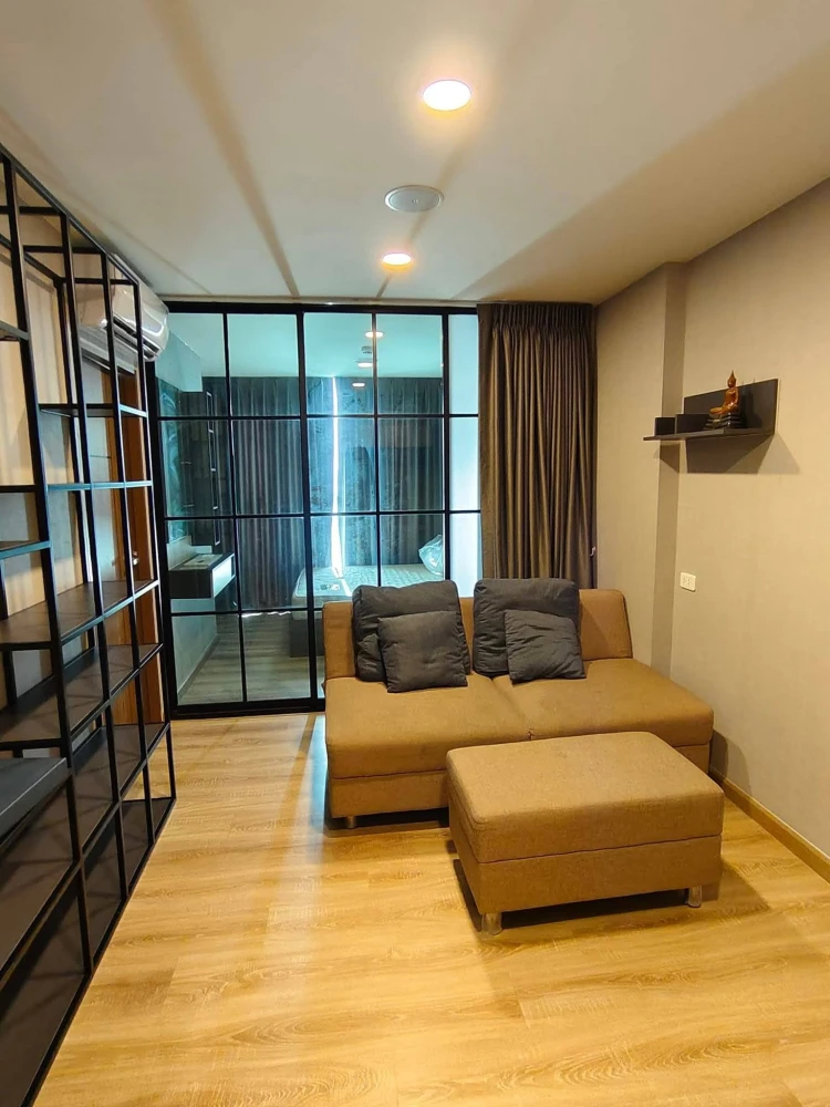Selling THE CUBE LOFT Ladprao 107 condo. 2 bedrooms, one room can be used as a home office or bedroom. Book now!