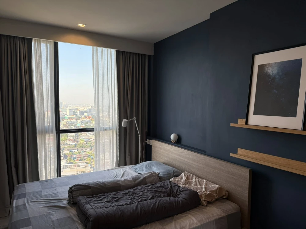 Selling rent The Line Wongsawang, 29th floor. Beautiful, spacious view. Fully furnished. Move-in ready.