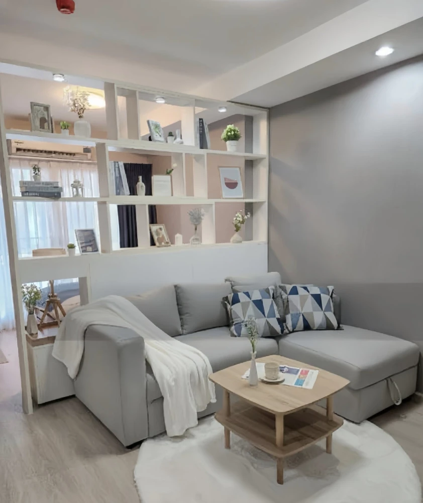 For sale: The Log 3 Sukhumvit 101/1, beautifully decorated room, 7th floor, good location, fully furnished, reserve now!