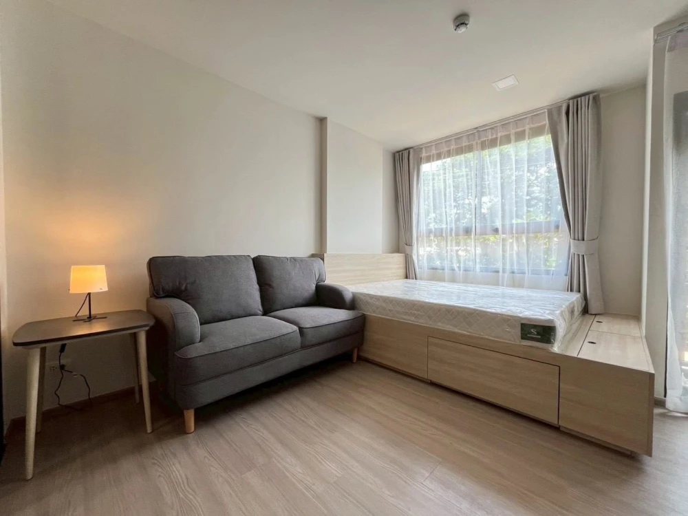 Selling a unit at THE MUVE Sukhumvit 107, 3rd floor, fully furnished and equipped with all amenities. Book now!