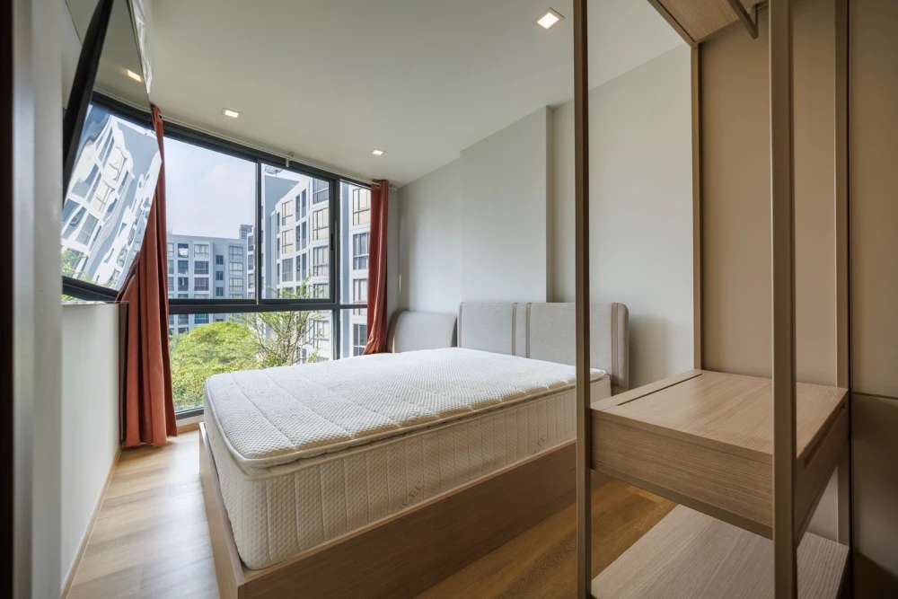 Selling The Nest Sukhumvit 71, 5th floor unit with pool view. Fully furnished. Don't miss out!